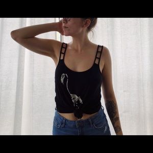 Skeleton Tank Top